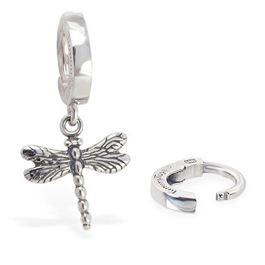 TummyToys® 925 Silver Dragonfly Huggy