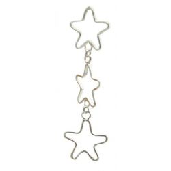 TummyToys® Floating Silver Stars Charm