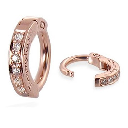 TummyToys® Rose Gold Diamond Pave Sleeper